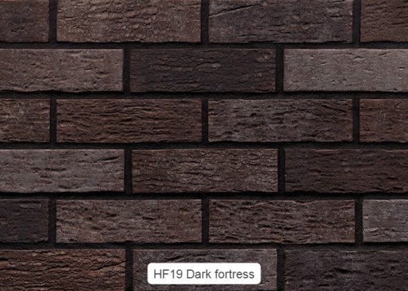 Фасадная плитка King Klinker HF19 Dark fortress, 240*71*10 мм