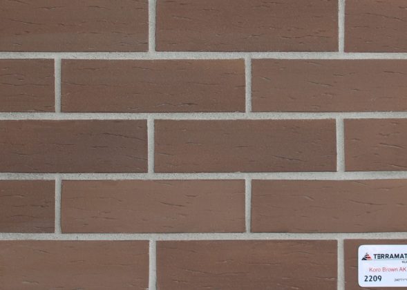 Клинкерная плитка Terramatic Koro Brown AK 2209, 240*71*14