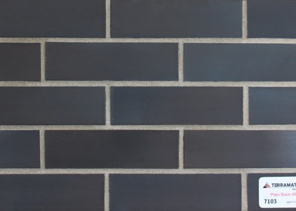 Клинкерная плитка Terramatic Plato Black AB 7103, 240*71*14